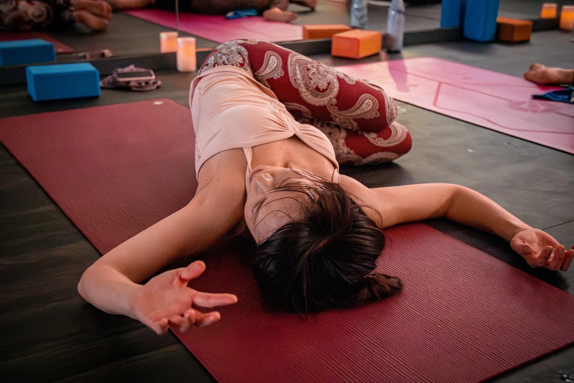 Ignyte Yoga practice photo.