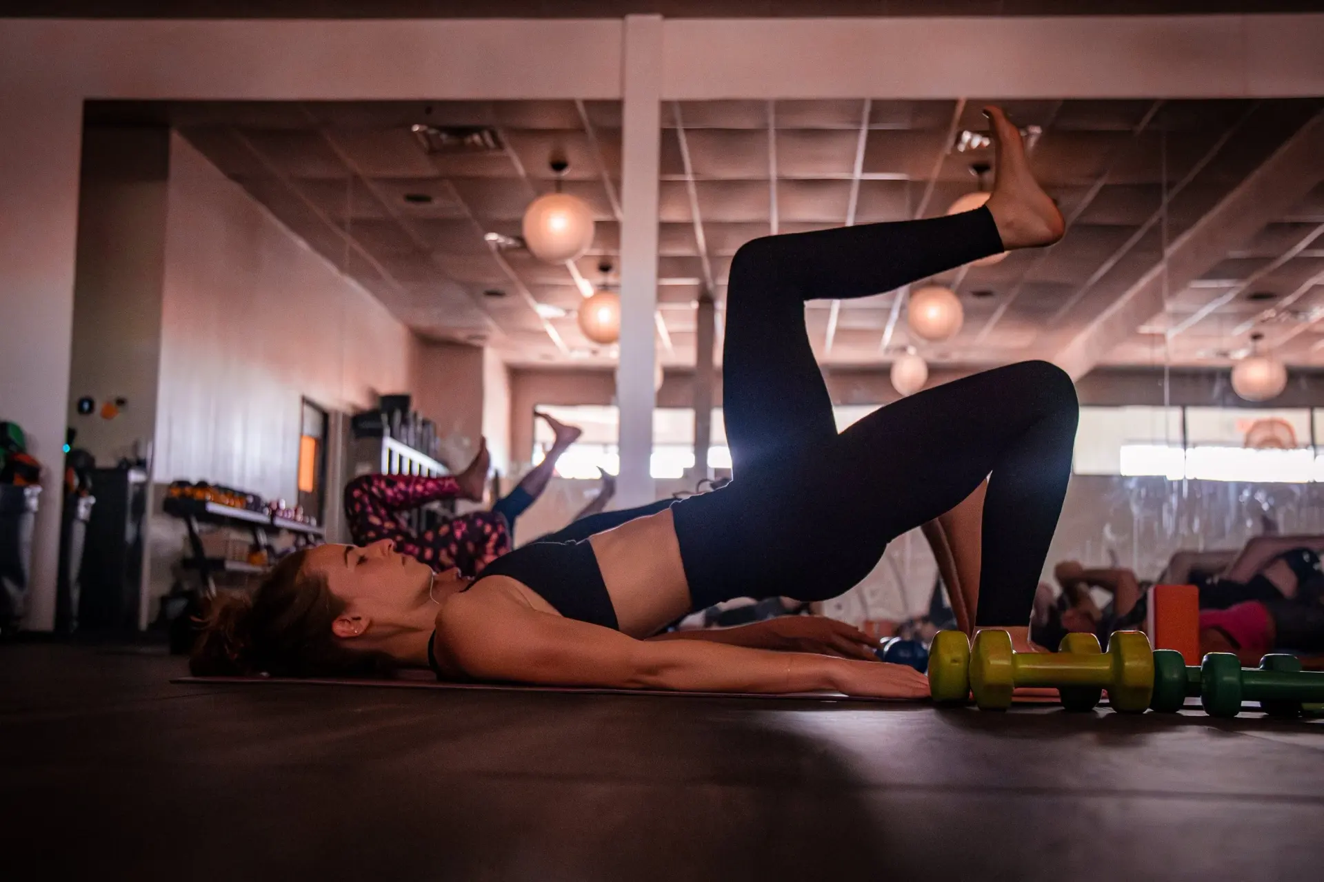 Ignyte Yoga practice photo.